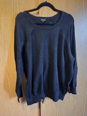 Torrid Black Crewneck Sweater